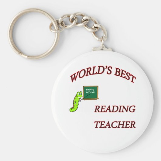 の読先生 キーホルダー (正面)