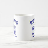 の読制限のない旅 – パーソナライズ コーヒーマグカップ (中央)