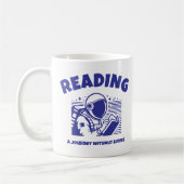 の読制限のない旅 – パーソナライズ コーヒーマグカップ (左)