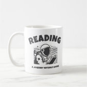 の読制限のない旅 – パーソナライズ コーヒーマグカップ (左)