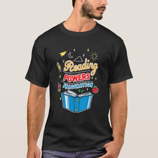 の読力の想像力 Tシャツ (正面)