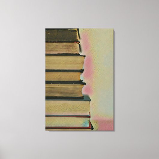 の読壁デカール キャンバスプリント (正面)