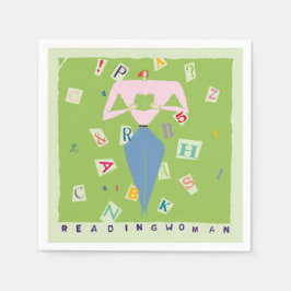 の読女 スタンダードカクテルナプキン