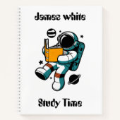 の読宇宙飛行士学: Zero Gravity ノートブック (正面)