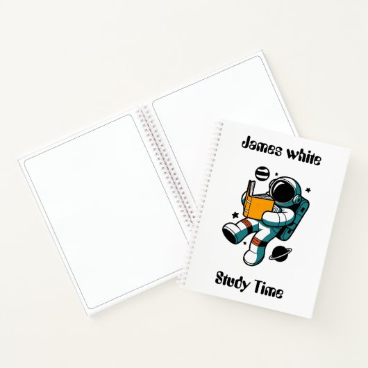 の読宇宙飛行士学: Zero Gravity ノートブック (内部)