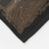 の読幽霊ライブラリHalloween Librarian Book Lov フリースブランケット (角)