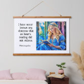 の読引用文壁デコ 吊り下げ型タペストリー (寝室)