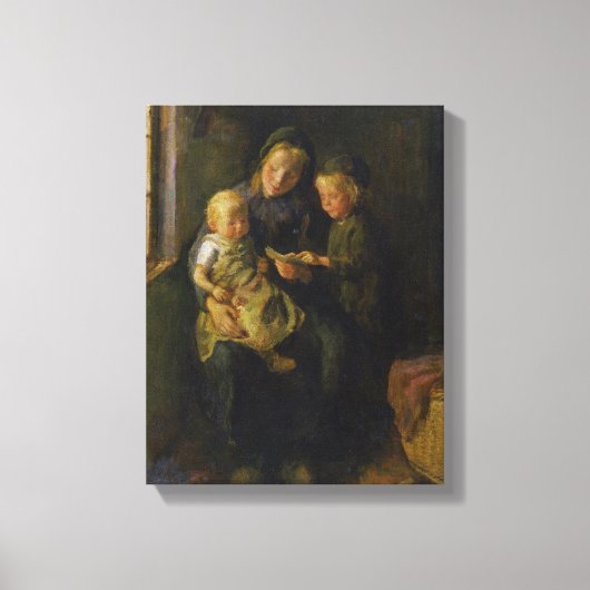 の読教訓 キャンバスプリント (正面)