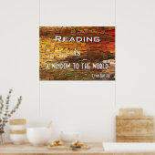 の読書籍ポスタカラフルー ポスター (キッチン)