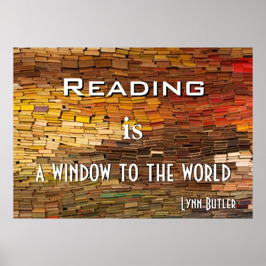 の読書籍ポスタカラフルー ポスター (正面)