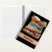 の読最初のカスタム ノートブック (内側)