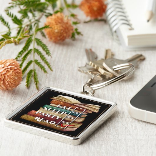 の読最初 キーホルダー (側面)