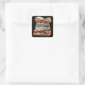 の読最初 スクエアシール (バッグ)