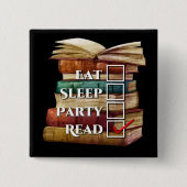 の読最初 缶バッジ (正面)