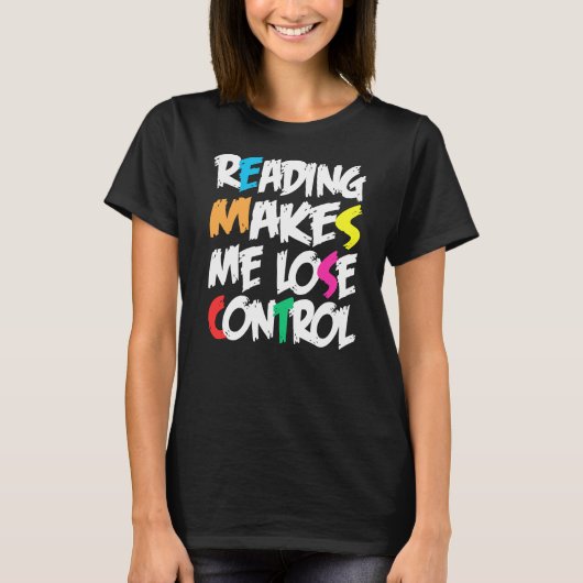 の読本が手に負ける Tシャツ (正面)