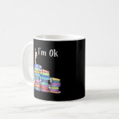 の読本I'M Ok National Book Day コーヒーマグカップ (正面左)