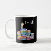 の読本I'M Ok National Book Day コーヒーマグカップ (左)