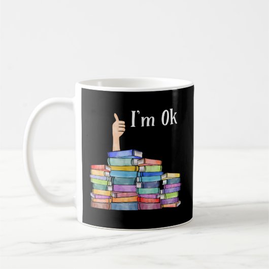 の読本I'M Ok National Book Day コーヒーマグカップ (左)