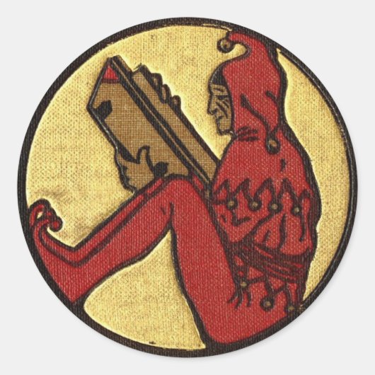 の読格言シール ラウンドシール (正面)