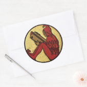 の読格言シール ラウンドシール (封筒)