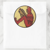 の読格言シール ラウンドシール (バッグ)