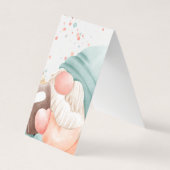 の読格言折り畳みブックマーク 名刺 (正面)