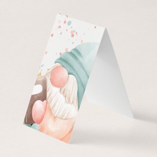 の読格言折り畳みブックマーク 名刺 (正面)