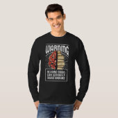 の読無知を損なう可能性 Tシャツ (正面フル)