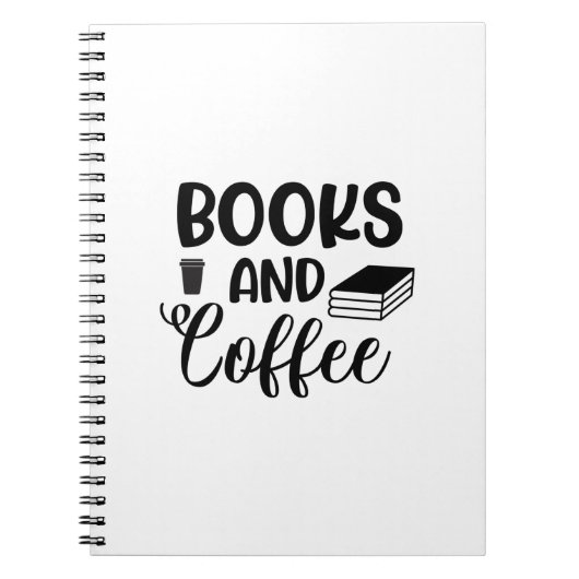 の読絵本とコーヒー ノートブック (正面)
