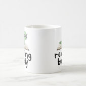 の読親友で可愛い本虫 コーヒーマグカップ (中央)