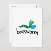 の読親友で可愛い本虫 ポストカード (正面/裏面)