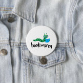 の読親友で可愛い本虫 缶バッジ (インサイチュ)