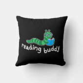 の読親友で本の付いた可愛い本虫 クッション (裏面)