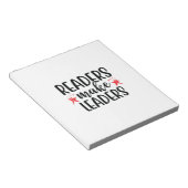 の読読み手がリーダー ノートパッド (アングル)