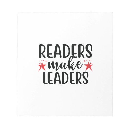 の読読み手がリーダー ノートパッド (正面)