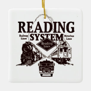 の読鉄道クリスマス装飾 セラミックオーナメント