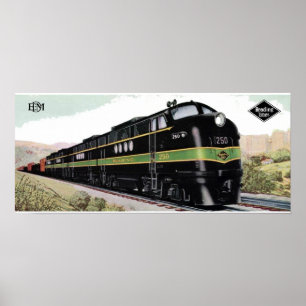 の読鉄道路線FT 250 ポスター