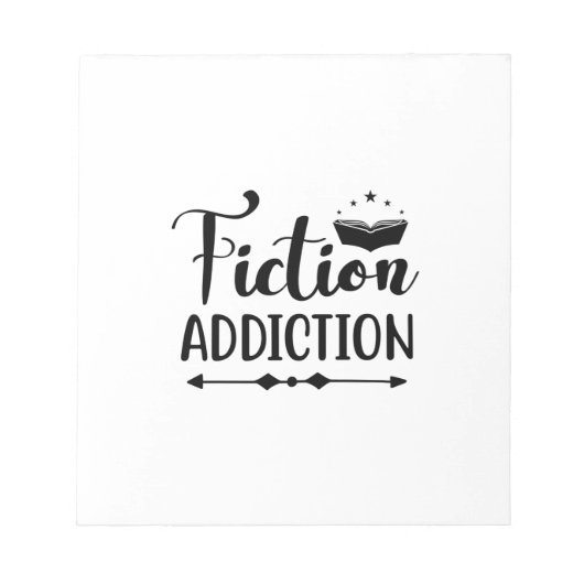 の読Art Fiction中毒 ノートパッド (正面)