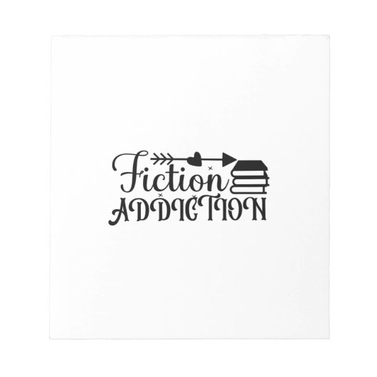 の読Art Fiction中毒 ノートパッド (正面)