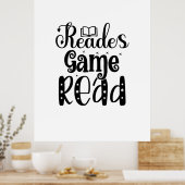 の読Art Readesゲー読ム ポスター (キッチン)