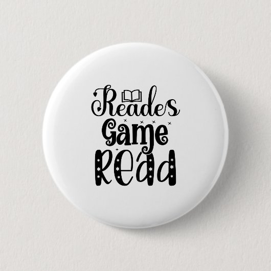 の読Art Readesゲー読ム 缶バッジ (正面)