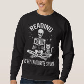 の読My Sport Bookworm Libraryお気に入りの居心地が良い スウェットシャツ (正面)