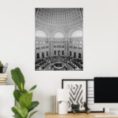 の読Room Rotunda (Library of Congress) ポスター (ホームオフィス)