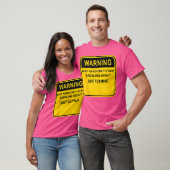 の警告スケッチについてランダムに話し始める Tシャツ (ユニセックス)