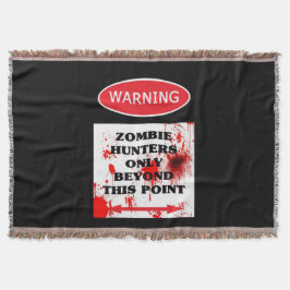 の警告ゾンビハンターのみ スローブランケット