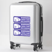 の警告ダッシュCAM記録車カメラのセキュリティ シール (スーツケース)