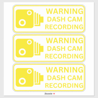 の警告ダッシュCAM記録車カメラのセキュリティ シール