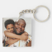 の警告パパが冗談を言う キーホルダー (裏面)