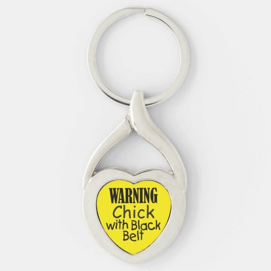 の警告ヒックと黒いベルトのキーチェーン キーホルダー (正面)