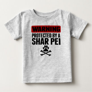 の警告保護の笑い声 ベビーTシャツ